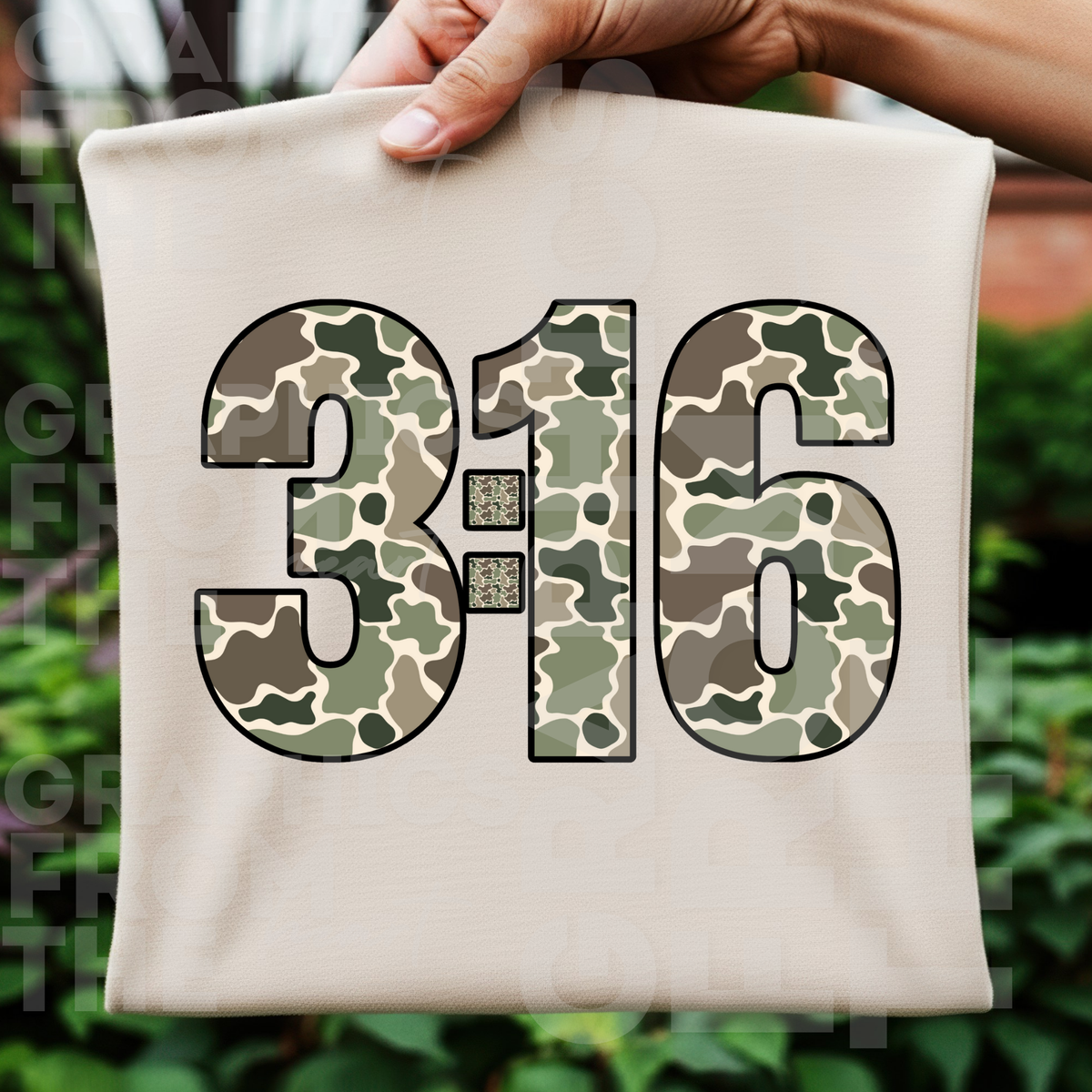 Camo 3:16 Digital Download