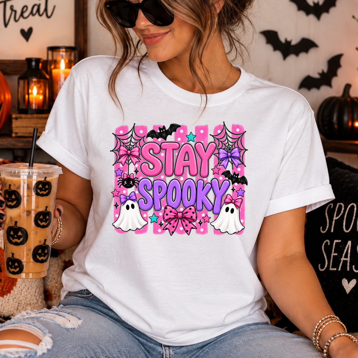 Stay Spooky Pink - digital download