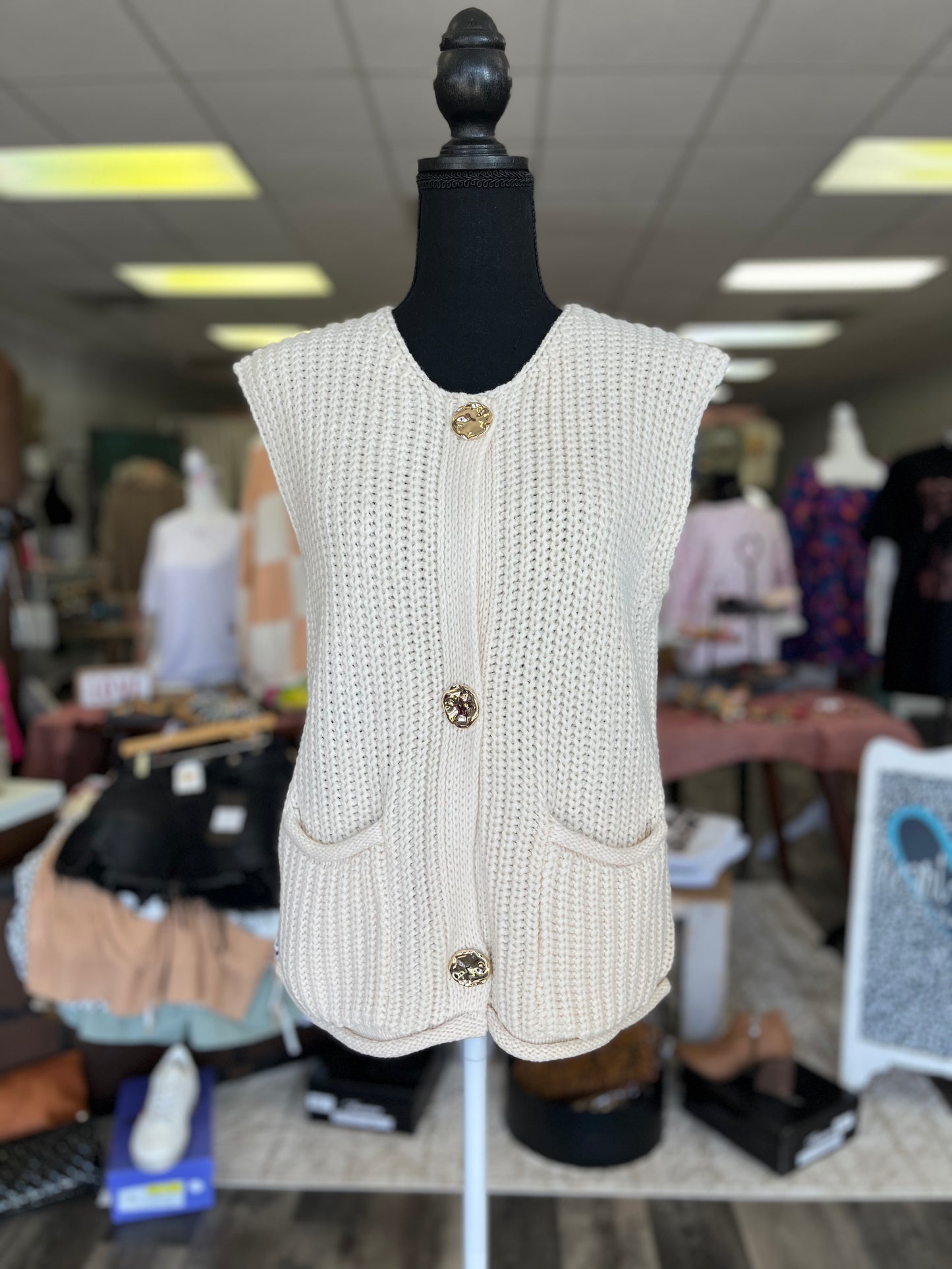 Coastal Button-up Vest