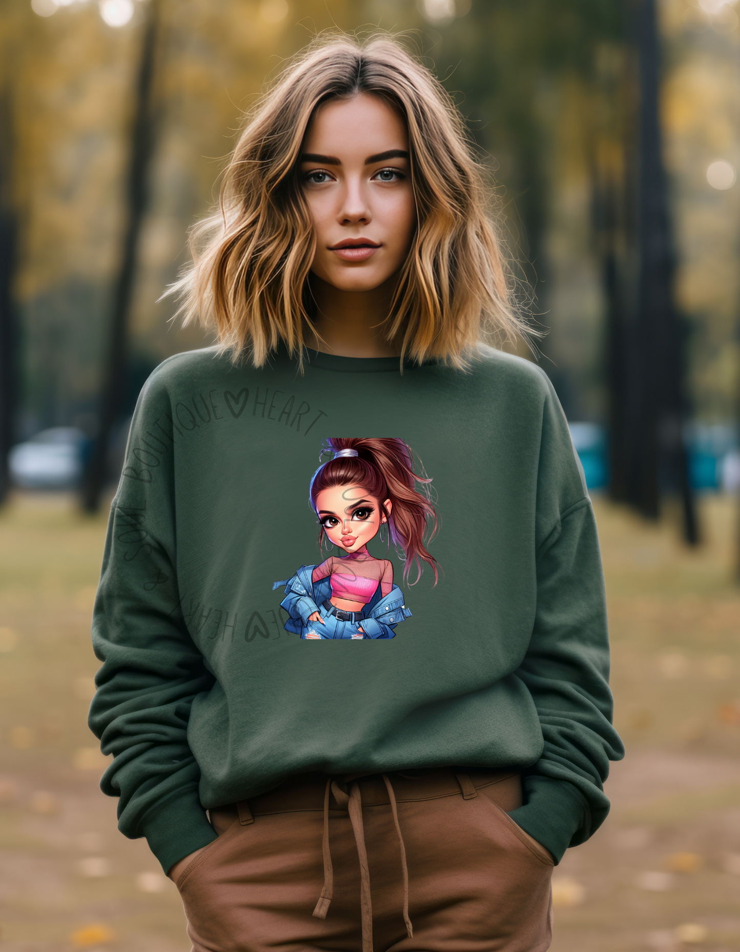 Cartoon Girl 11 DIGITAL DOWNLOAD