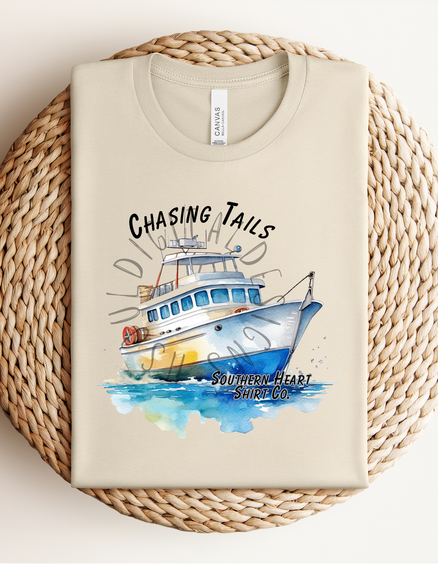 Chasing Tails- Southern Heart Shirt Co- Made to order