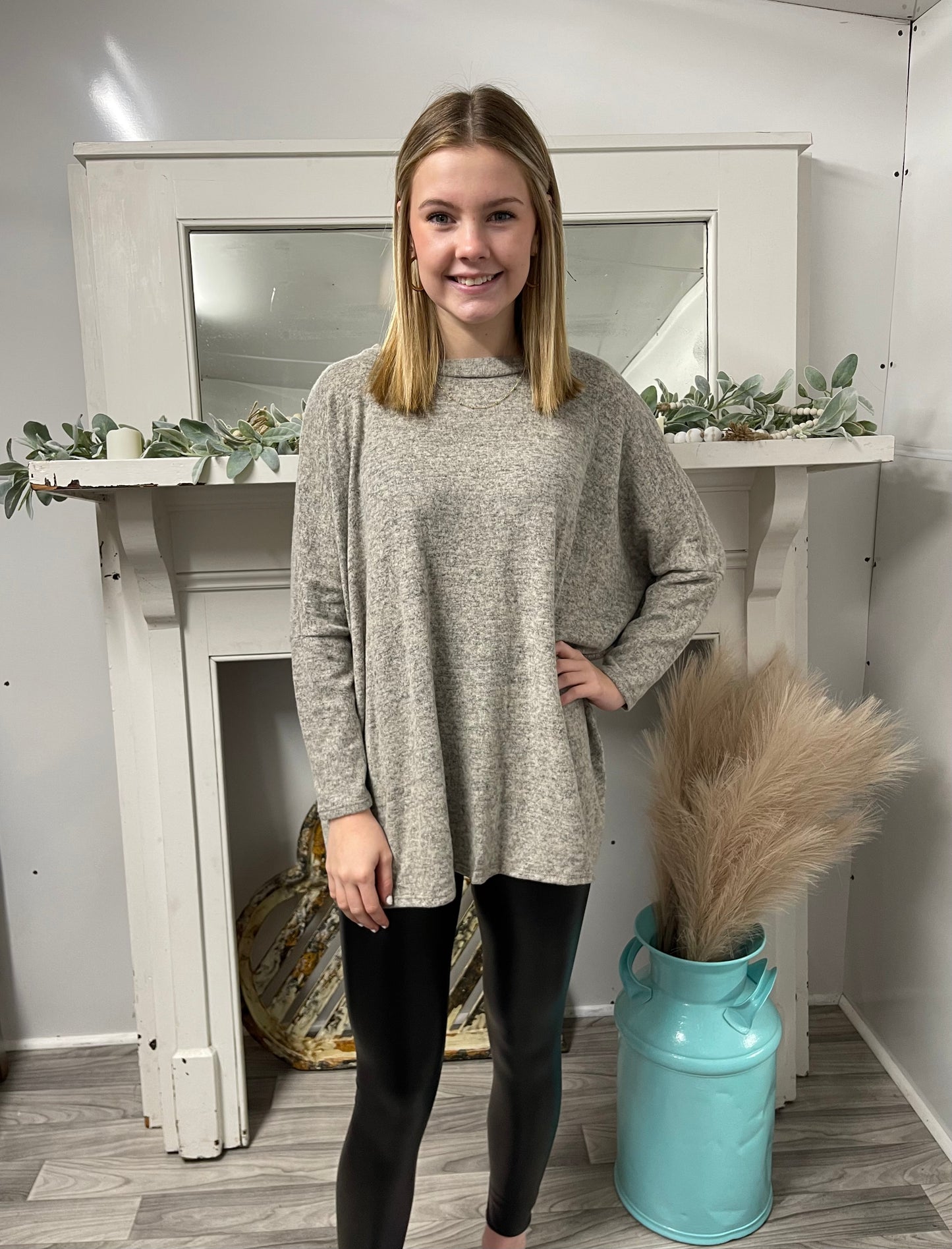 Night Out Oversized Tunic