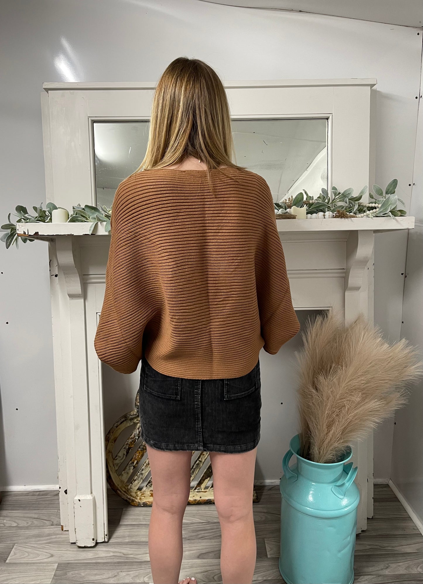 Corduroy Mini Skirt