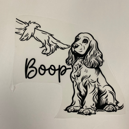 Grinch Boop Christmas DTF Transfer