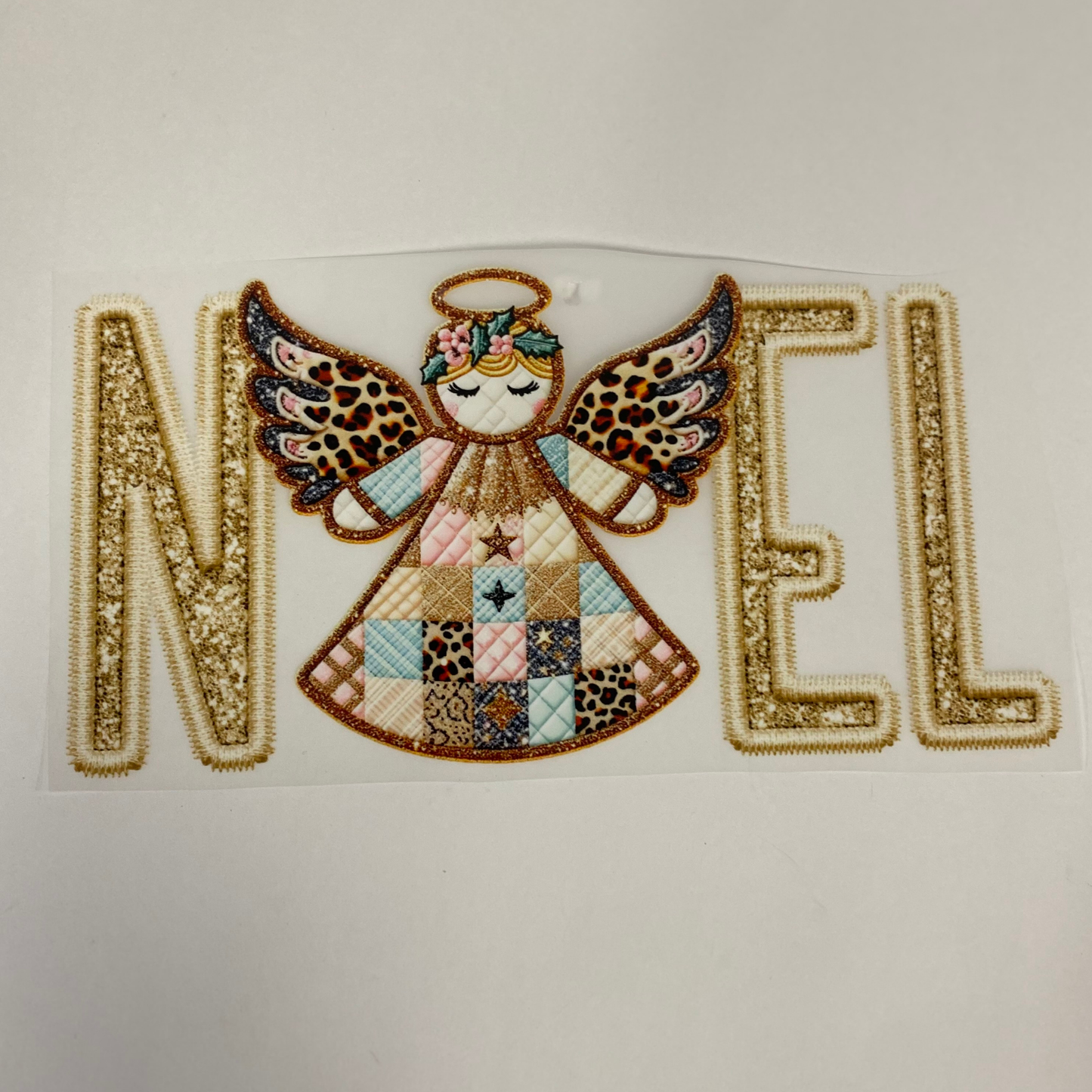 Noel with Angel Christmas Dtf Transfer