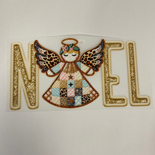 Noel with Angel Christmas Dtf Transfer