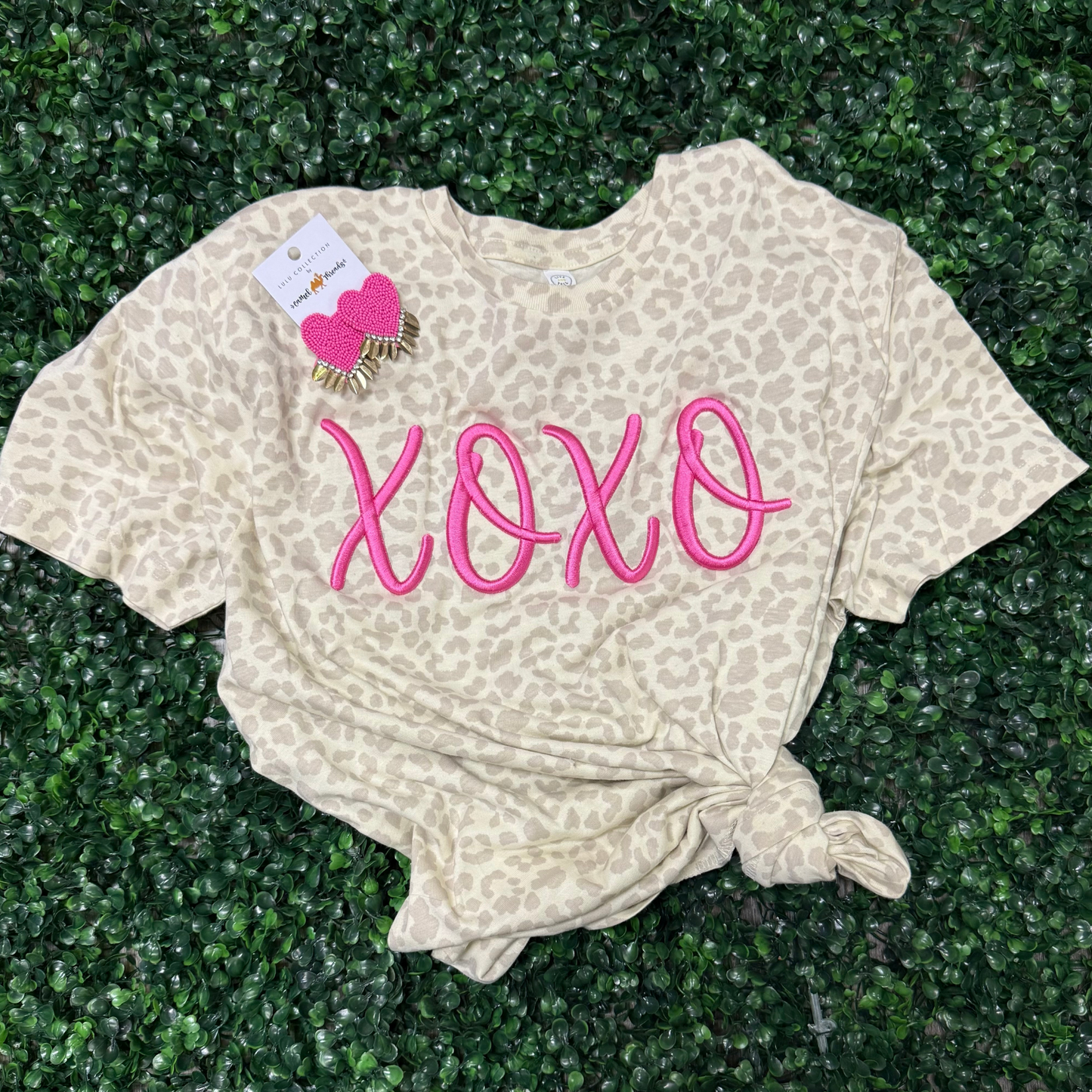 XOXO Puff Embroidery File - Digital Download