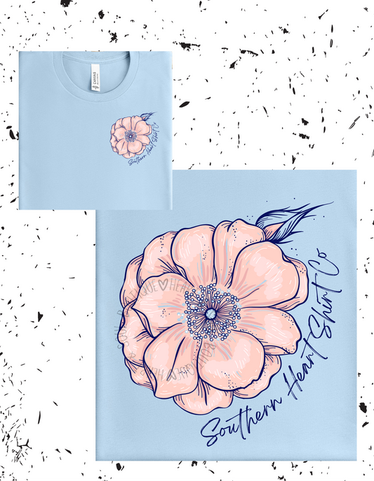 Flower Southern Heart Shirt DIGITAL DOWNLOAD