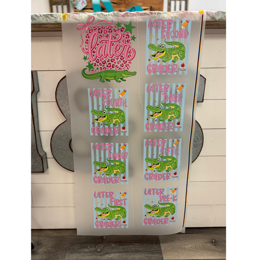 PREMADE GANG- Later Gator - School edition