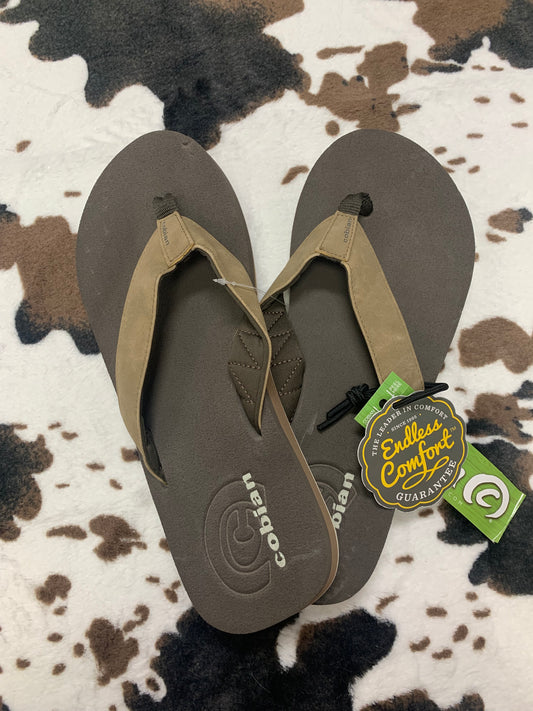 Mens Floater Cement Flipflops
