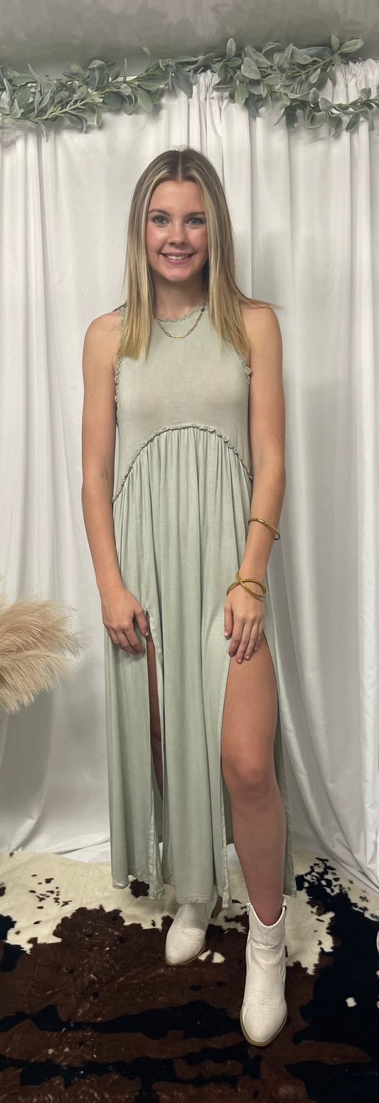 Green Lilly Maxi