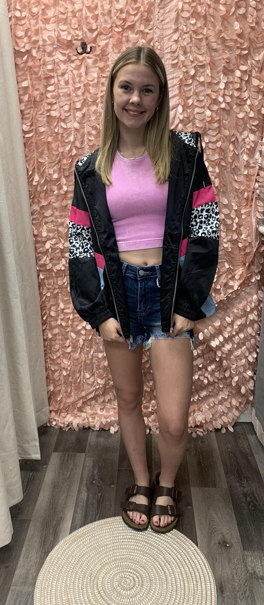 Leopard Rain Jacket
