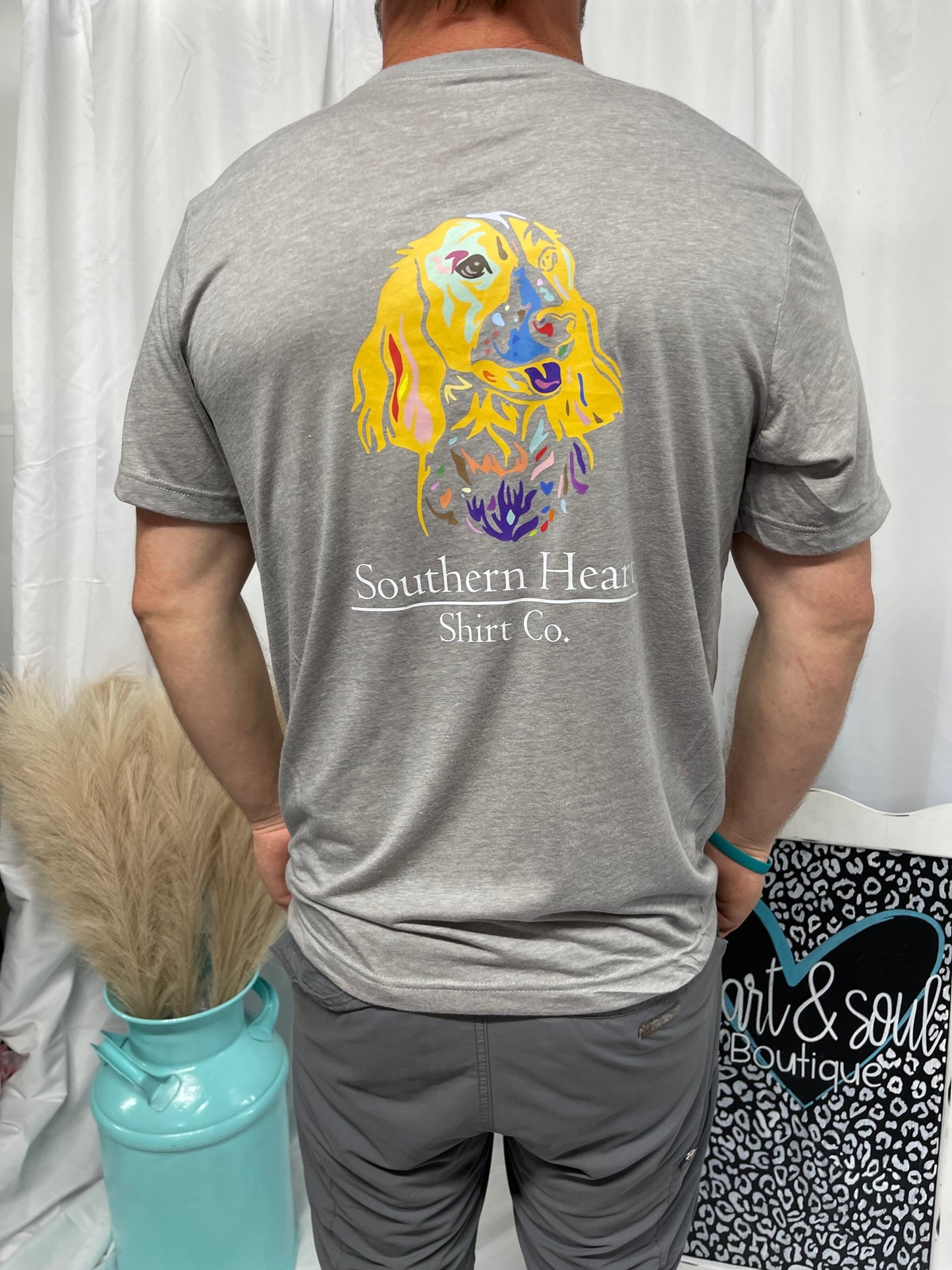 Southern Heart Dog Tee