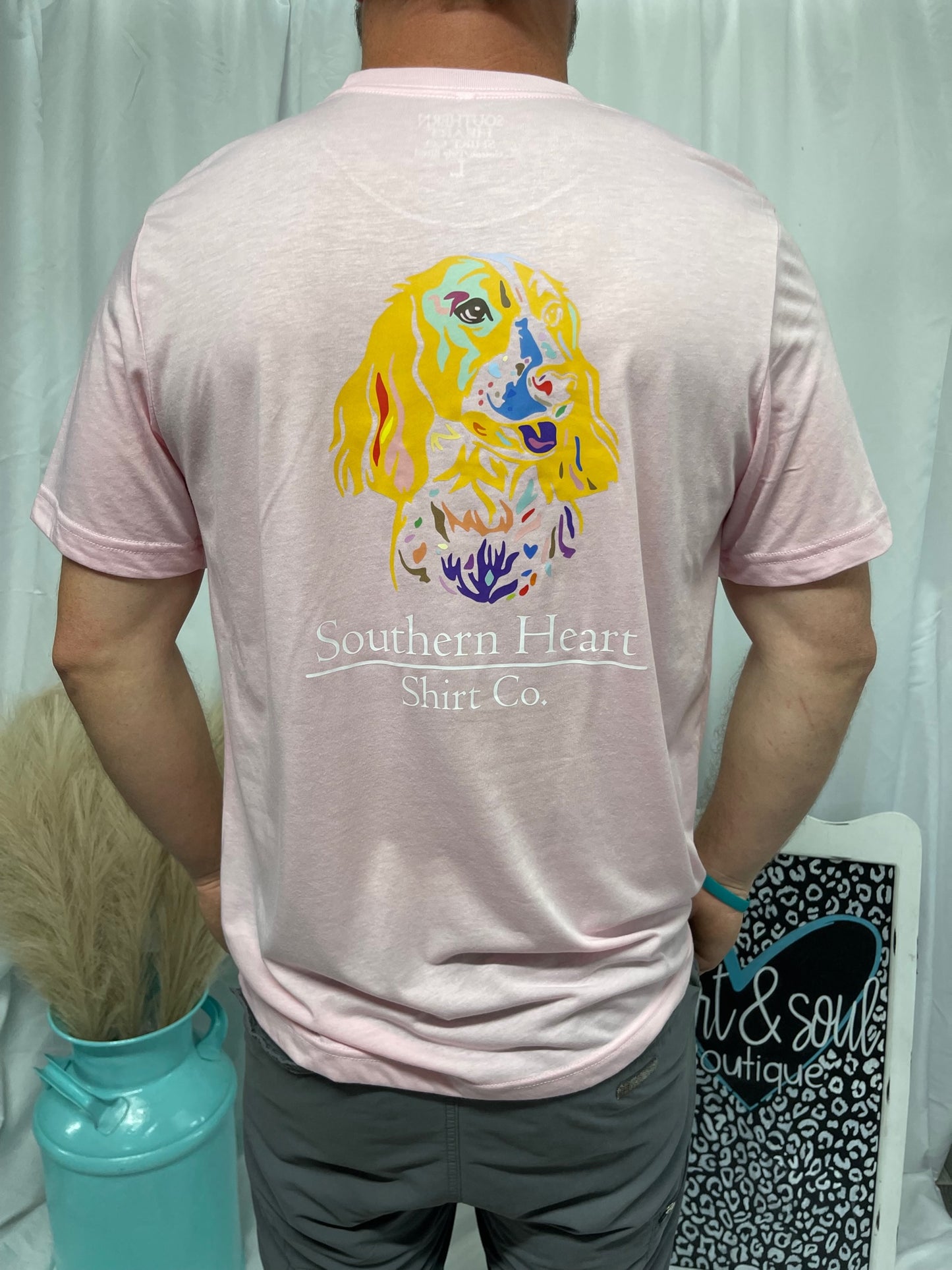 Southern Heart Dog Tee