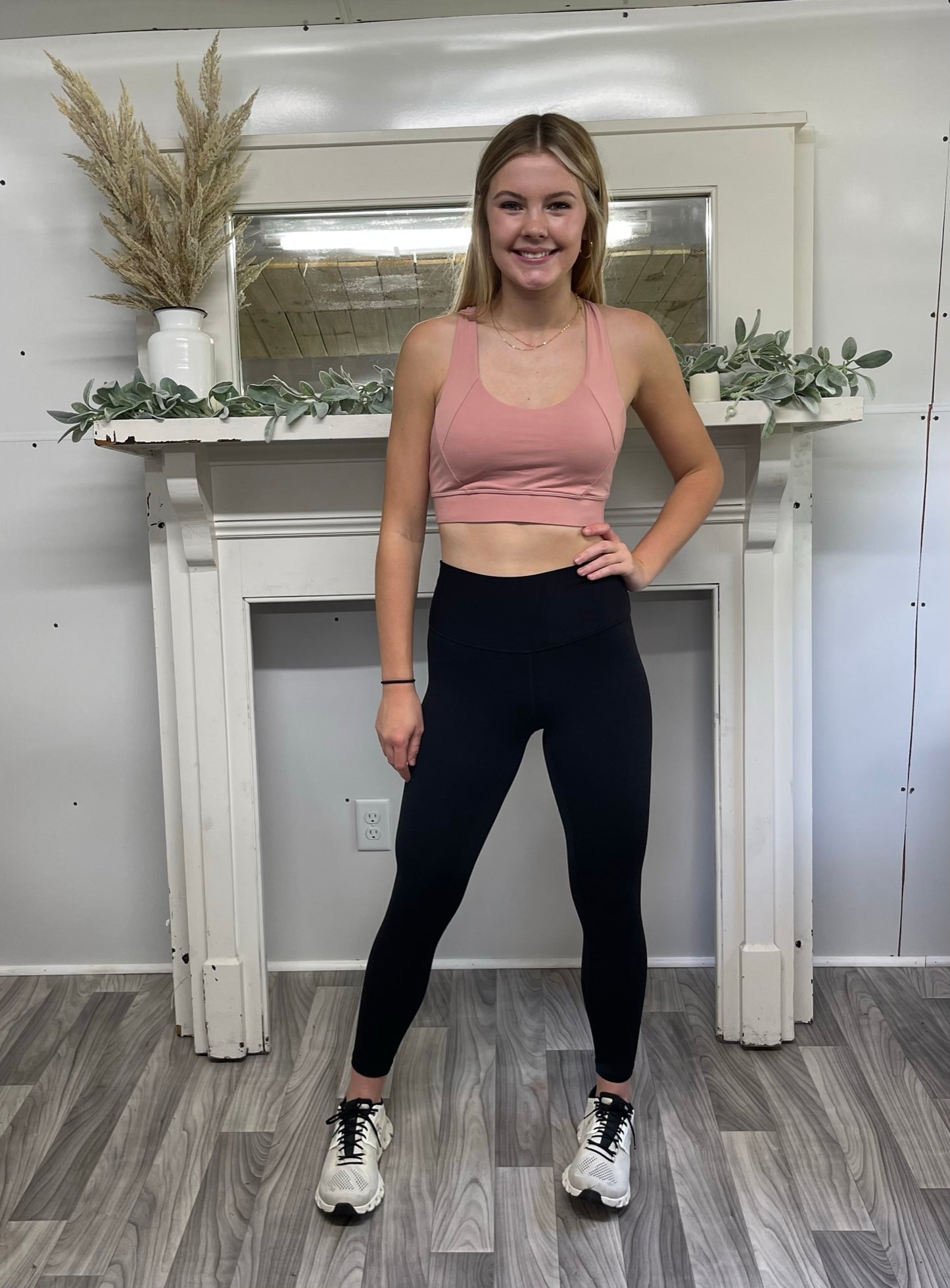 Criss Cross Padded Sports Bra- Dark Mauve, Black or Pink Rae Mode