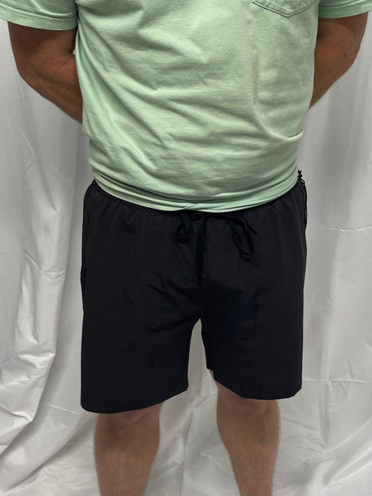 Men's Lined Shorts- Black